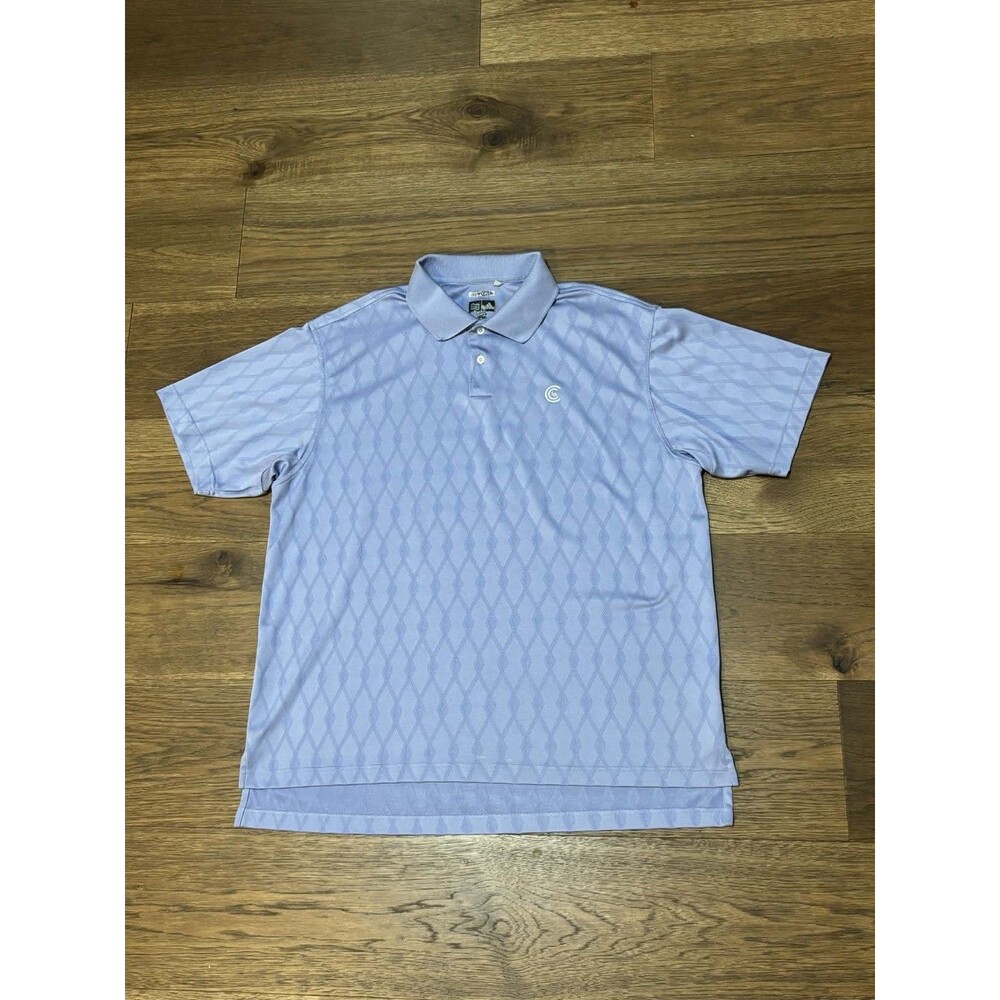 Adidas Climacool Men’s Golf Polo Shirt Light Purple Men’s Size Large